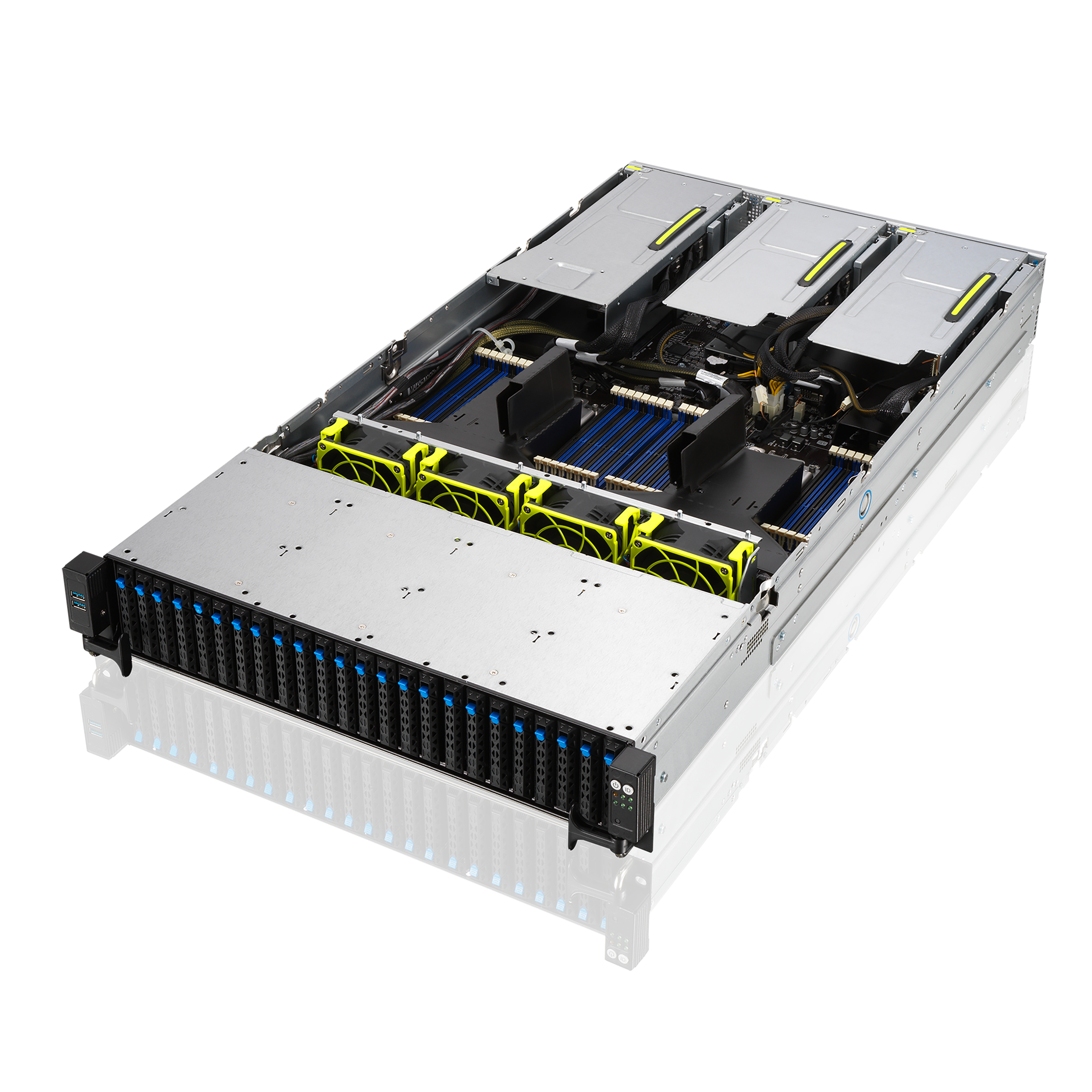 ASUS RS720-E11-RS24U/10G2.6K/OG server no CPU, Ansicht 3