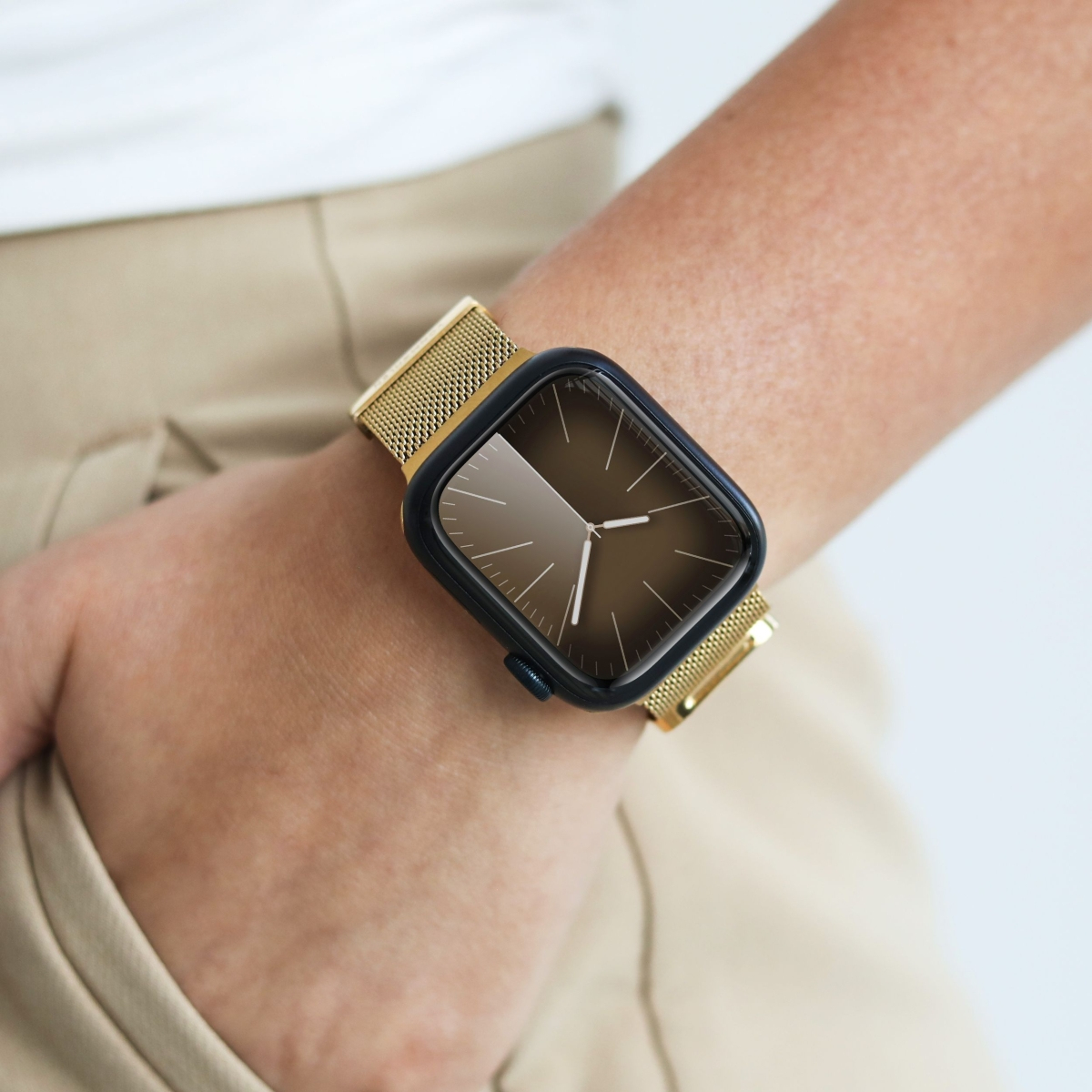 Vonmählen Milanese Loop 2 44 45 46 Gold, Ansicht 3