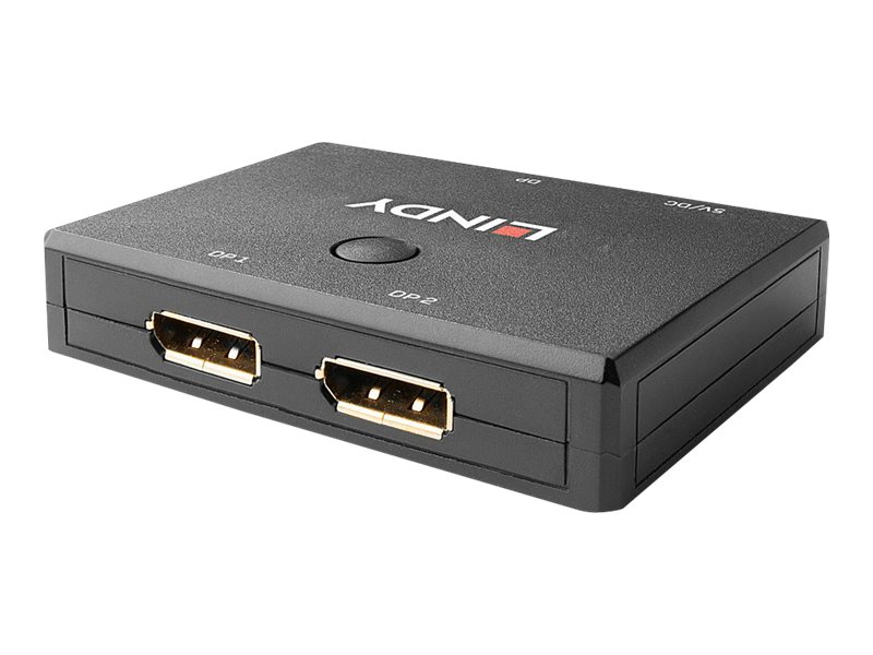Lindy VideoAudio-Schalter - 2 x DisplayPort