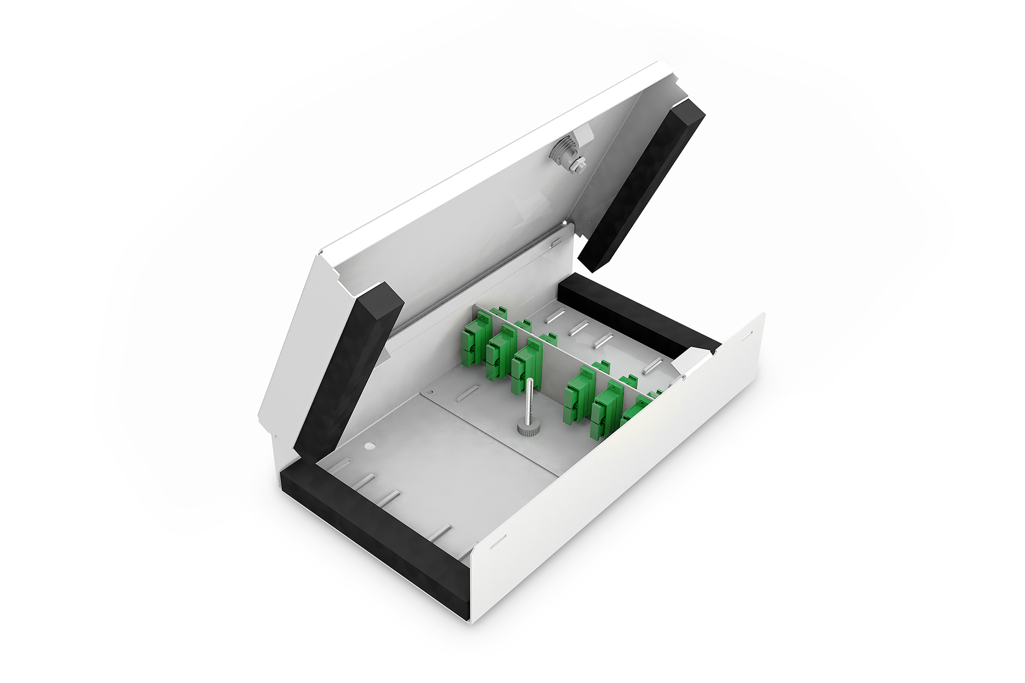 DIGITUS LWL Unibox zur Wandmontage, Kompakt, Ansicht 3