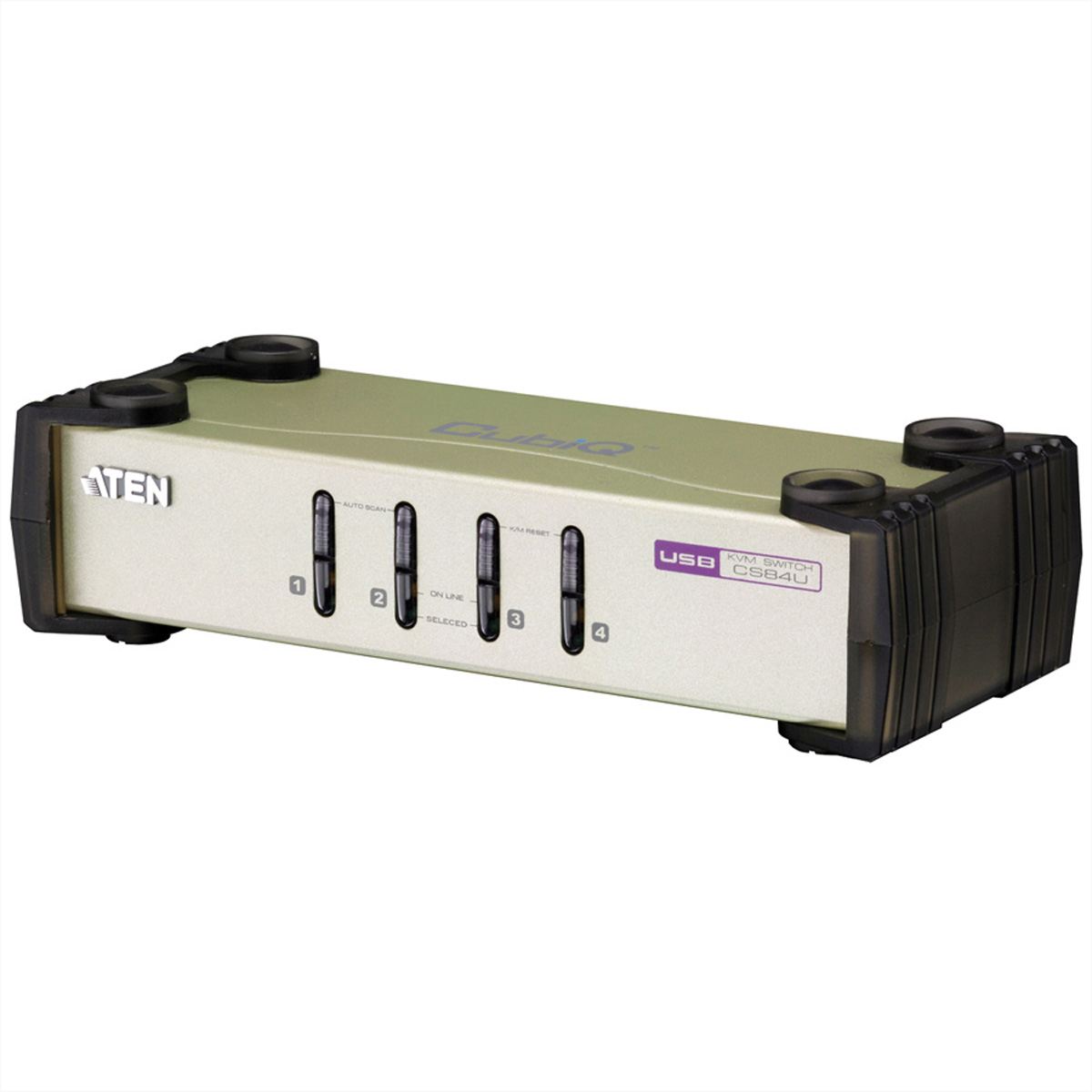 ATEN CubiQ CS84U - KVM-Switch - 4 x KVM port(s)