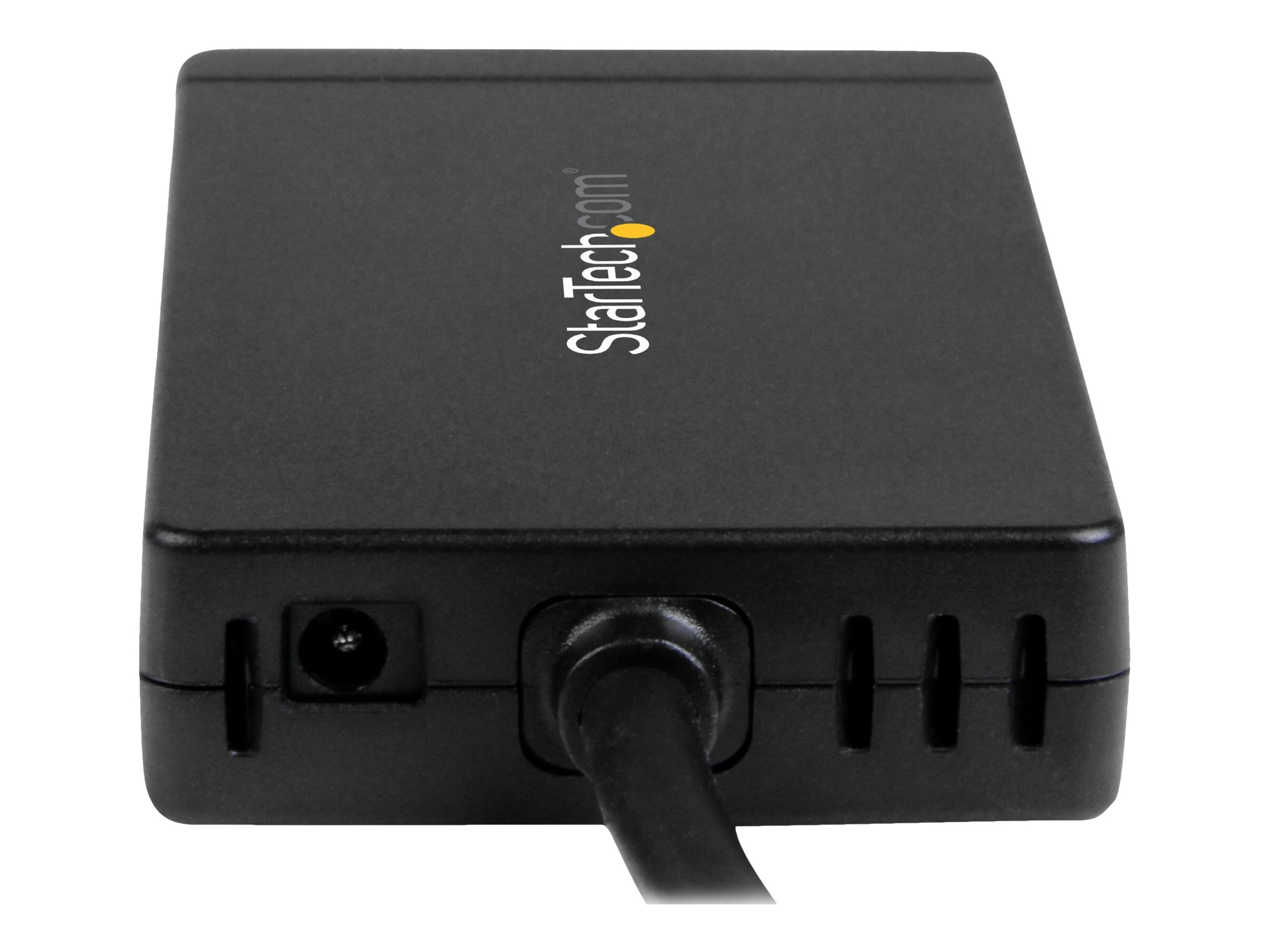 StarTech.com 3 Port USB 3.0 Hub mit USB-C und Gigabit Ethernet, Ansicht 3
