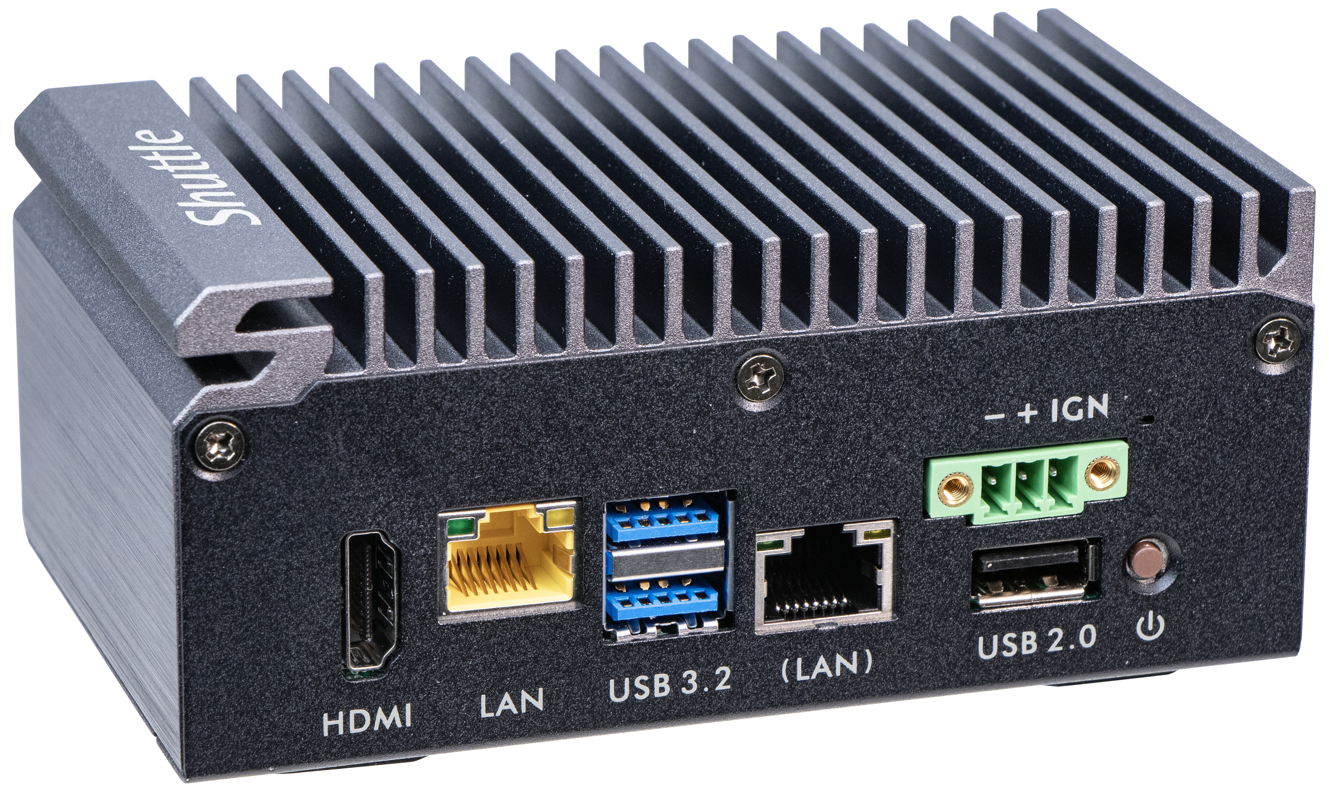 Shuttle SPCEL03 - Industriecomputer - USFF - 1 x Atom X-Serie 6413E / 1.5 GHz, Ansicht 2