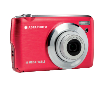 AgfaPhoto Compact Realishot DC8200 - 18 MP - 4896 x 3672 Pixel - CMOS - 8x - Full HD - Rot, Ansicht 2