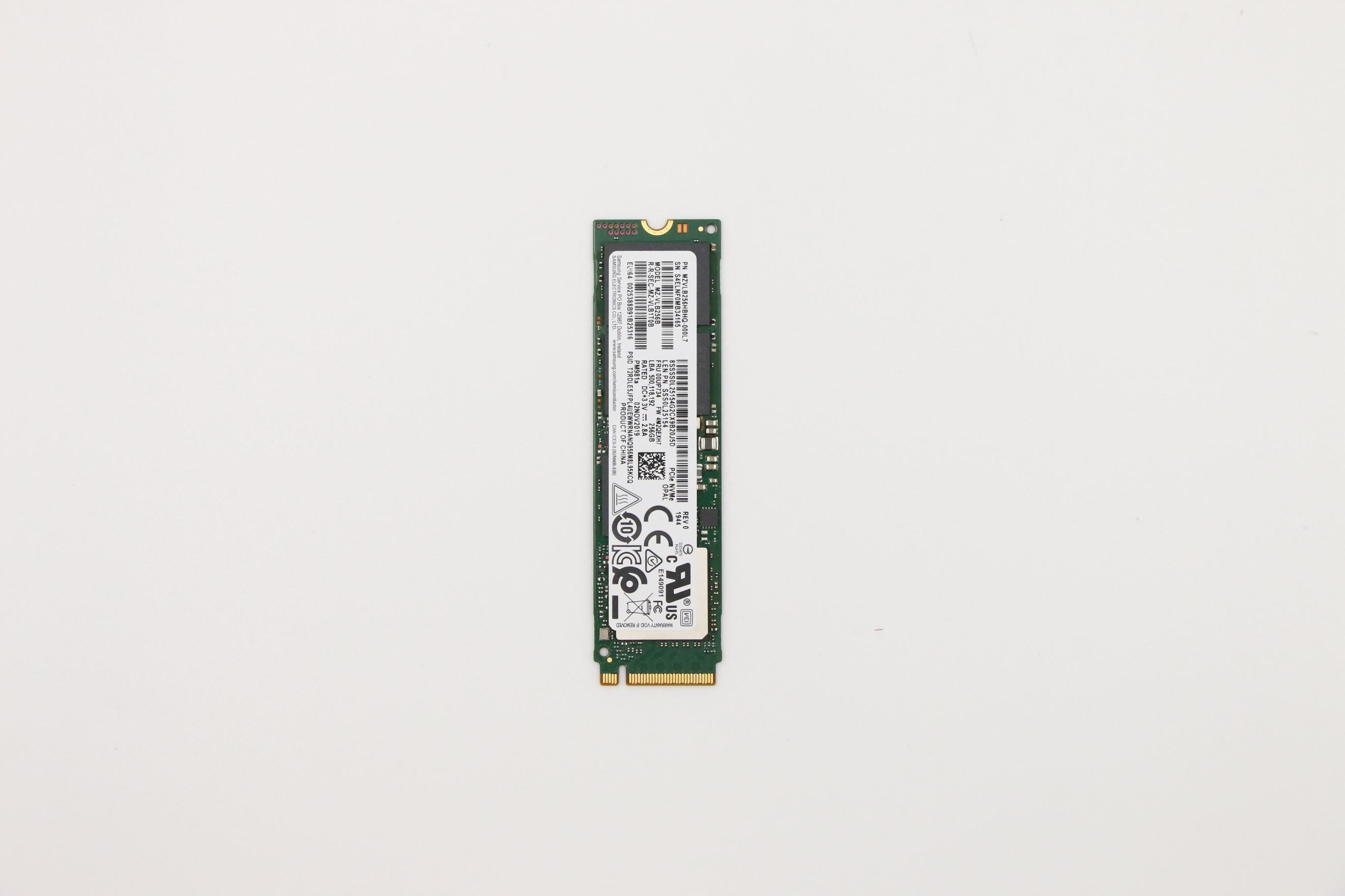 Lenovo 00UP734 - 256 GB - M.2, Ansicht 3