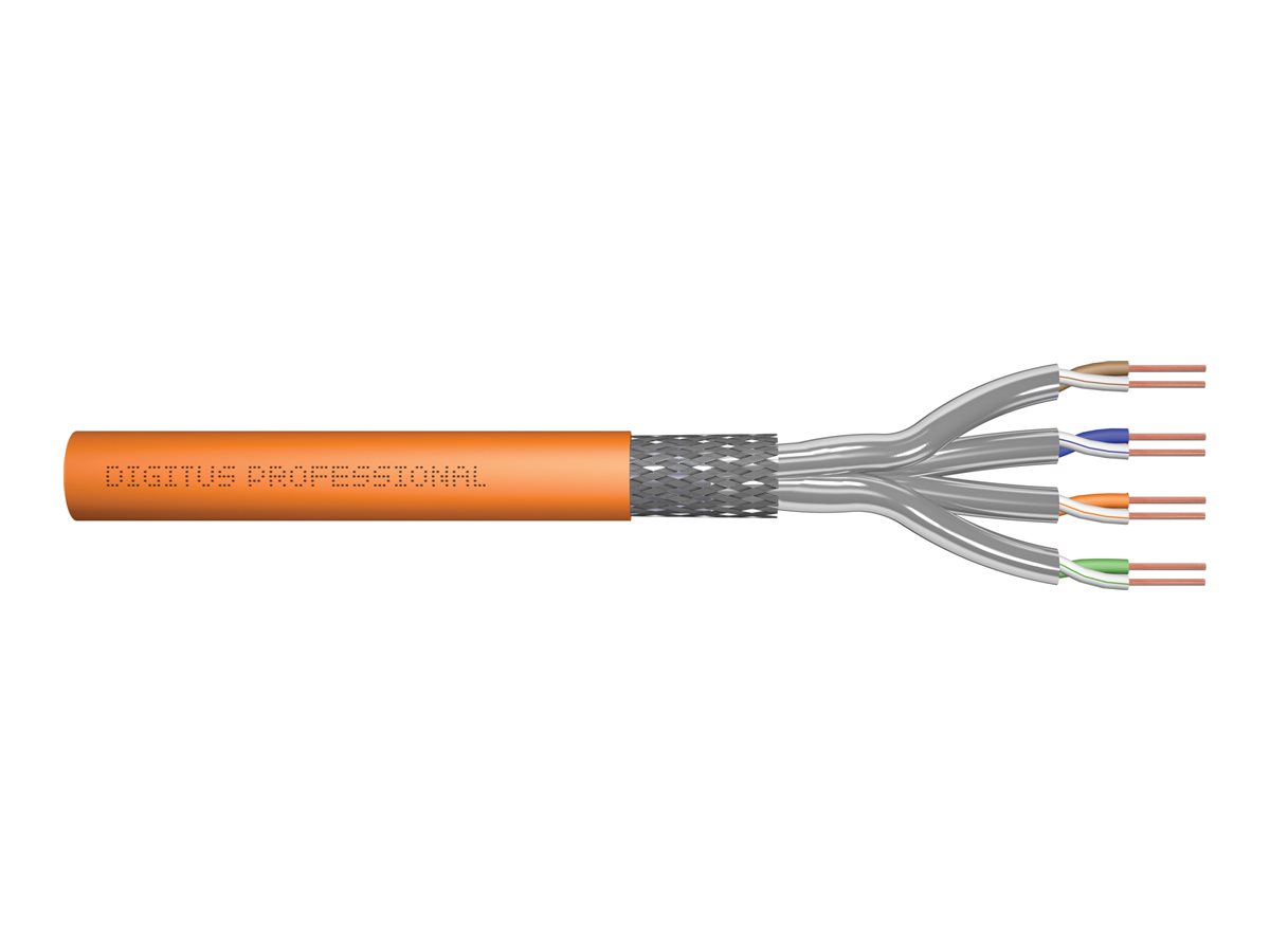 DIGITUS CAT 7 S/FTP Datenkabel - Verlegekabel, 100 m, Simplex, B2ca