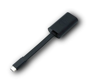 Dell Adapter- USB-C an Ethernet (PXE Boot), USB Typ-C, RJ-45, Schwarz, 1000 Gbit/s, Alienware 13 R2 Alienware 15 R2 Alienware 17 R3 Chromebook 11 3000 3110 Chromebook 11 3000 3110...