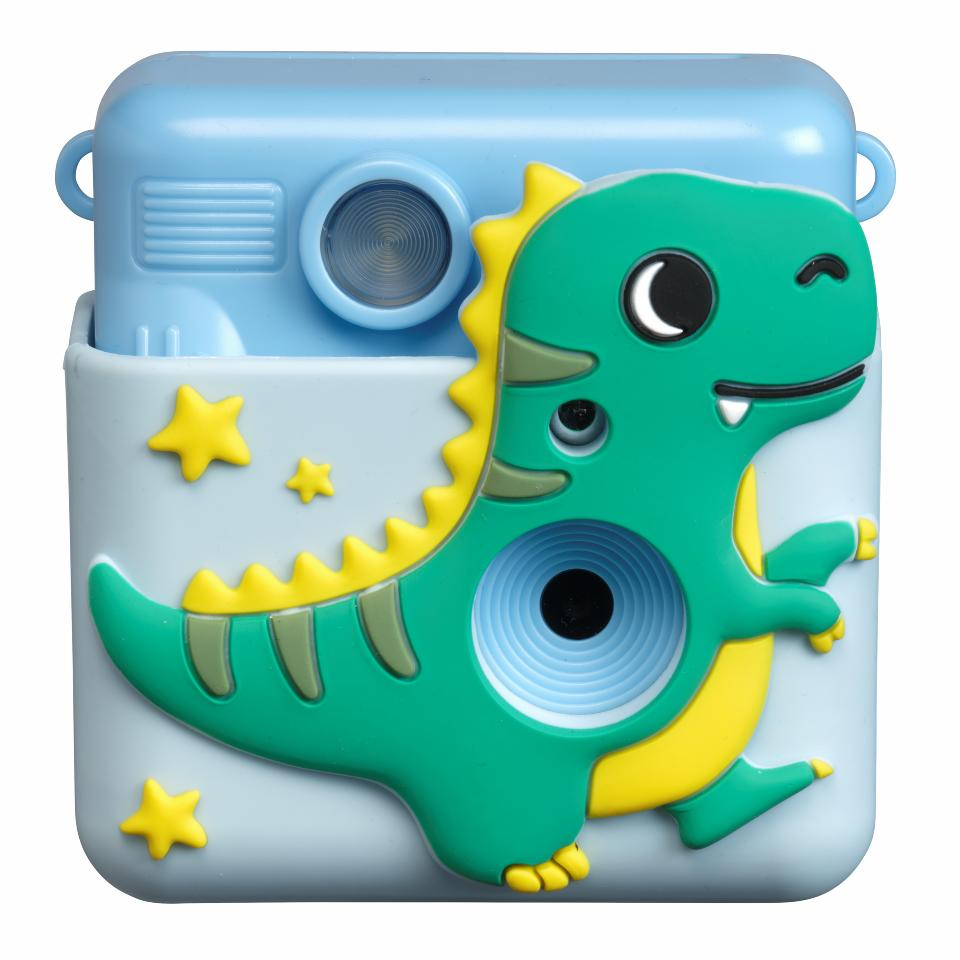 Inter Sales KPC-1363 Kinder Sofortbild-Kamera Dino blau - Digitalkamera - 5,08 cm von LumaTech