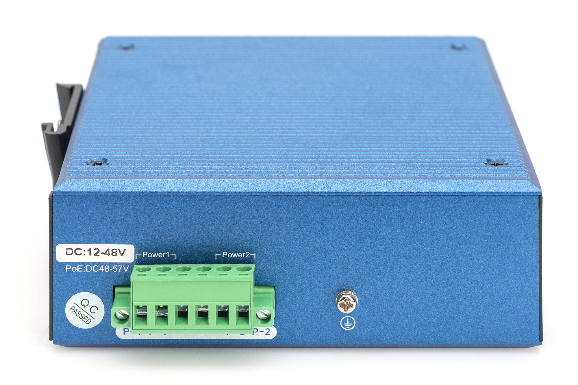 DIGITUS Industrieller 8+4 -Port Gigabit  Ethernet PoE Switch, Ansicht 2