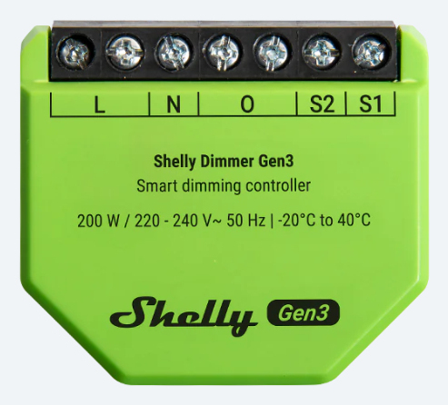Shelly Unterputz Dimmer Gen3 Relais - LED Lichtcontroller, Ansicht 3