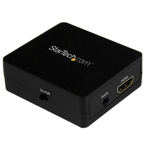 StarTech.com HDMI Audio Extraktor - 1080p, CE, FCC, 1920 x 1080 Pixel, 480p, 720p, 1080p, 2.1 Kanäle, HDMI, HDMI