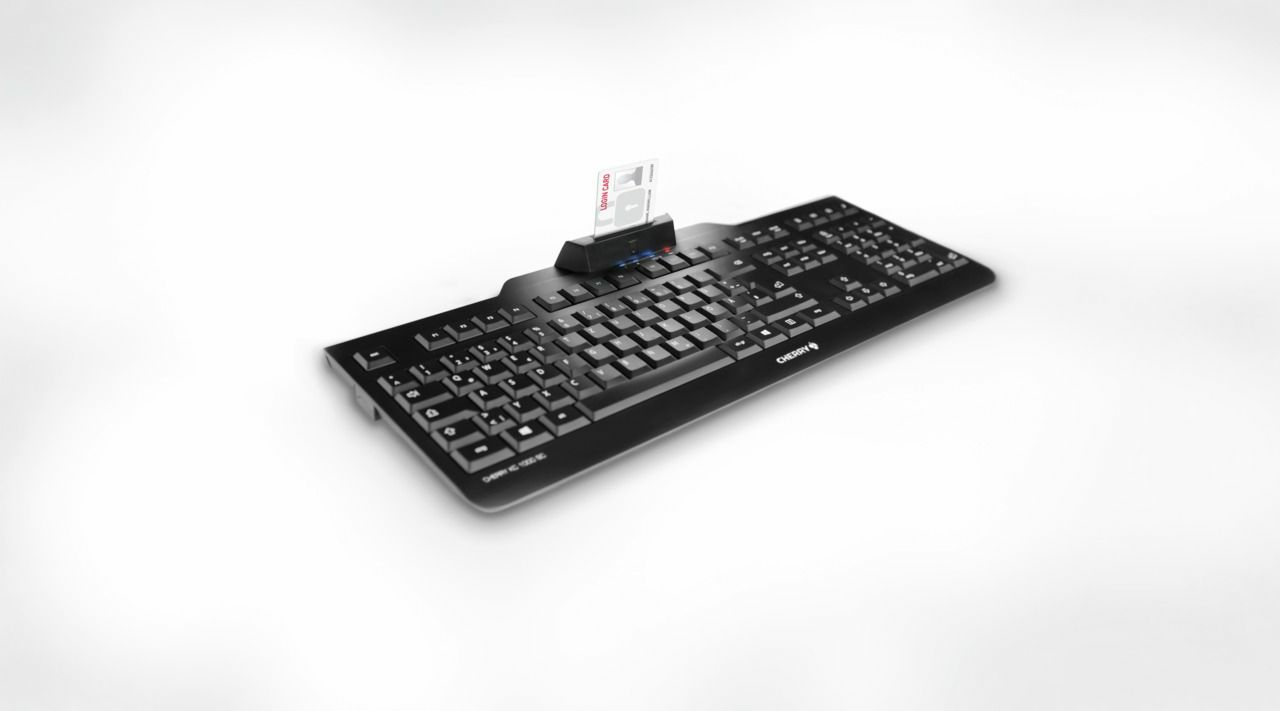 Cherry JK-A0100CS-2 - Tastatur - TL: CZ/SK, QWERTY, Ansicht 3