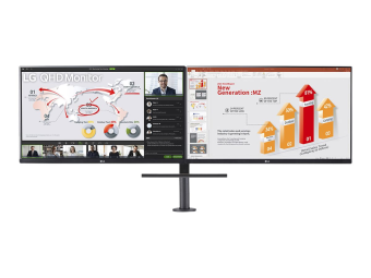 LG Ergo Dual 27QP88DP-BS - LED-Monitor - 68.466 cm (27)
