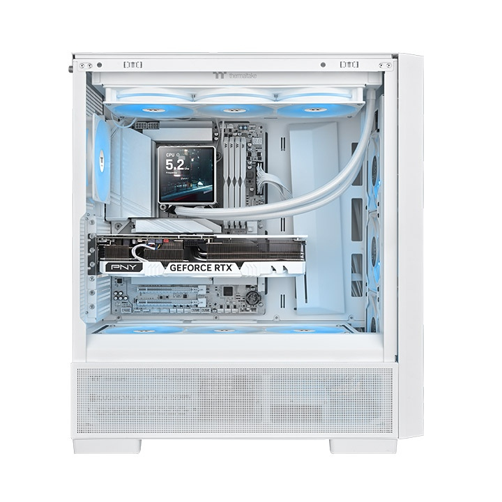 Thermaltake TH360 V3 Ultra ARGB Sync Snow| AiO-Wasserkühlung, Ansicht 3