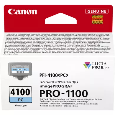 Canon PFI-4100 PC - 80 ml - Photo Cyan - original, Ansicht 2