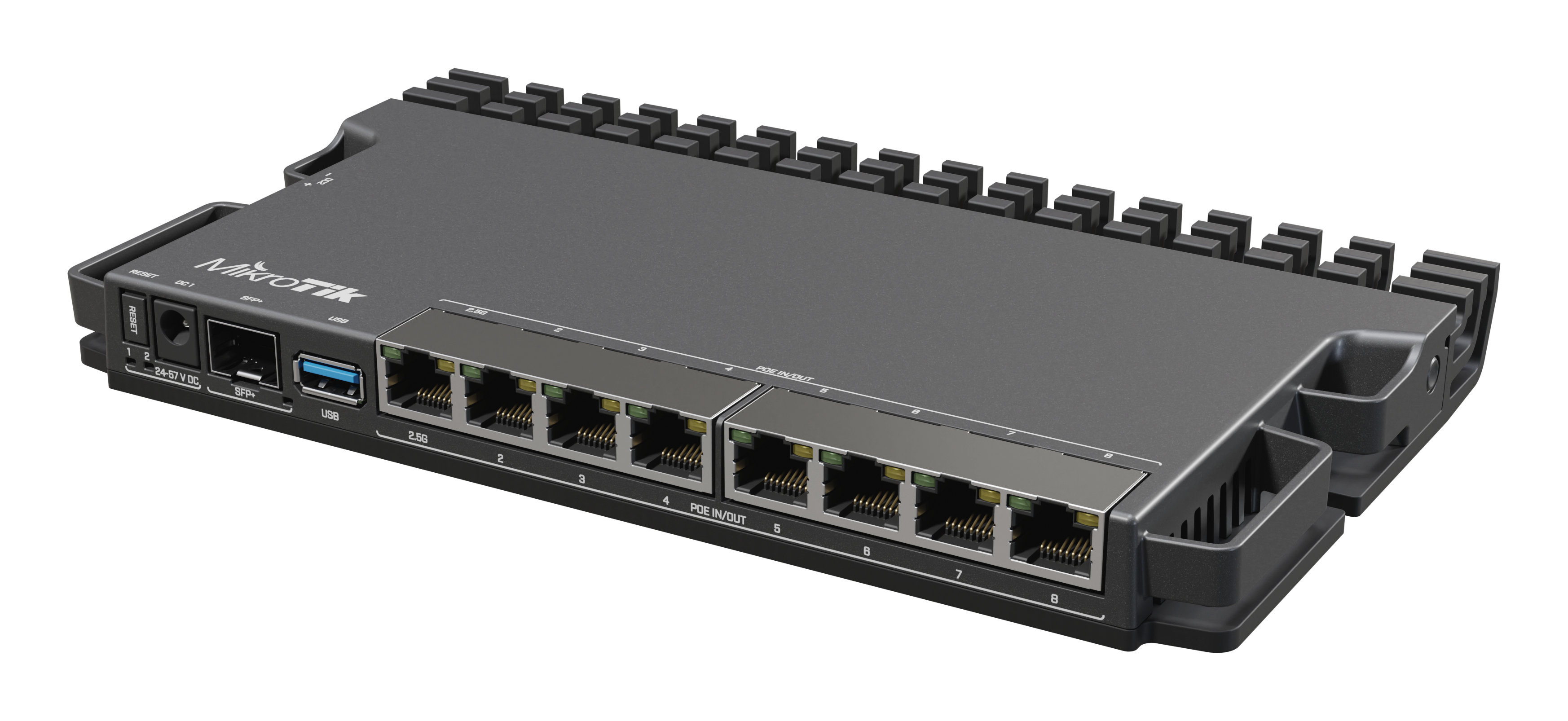 MikroTik RB5009UPR+S+IN - Router - 8-Port-Switch, Ansicht 2