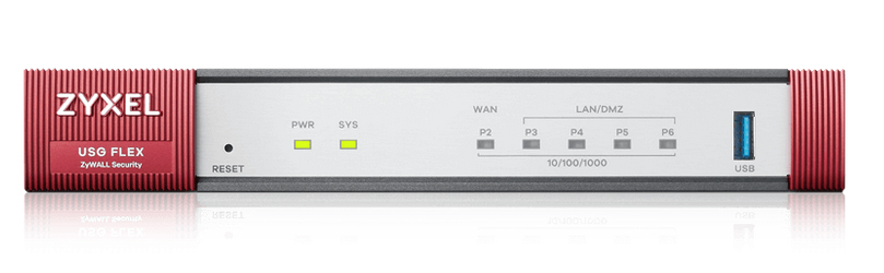 ZyXEL USG Flex H Series 50HP - Firewall - mit 1 Jahr Gold Security Pack, Ansicht 4