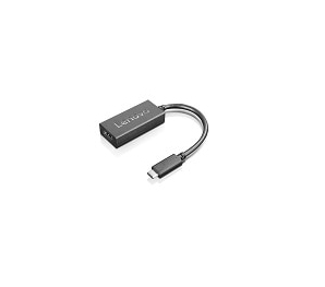 Lenovo Videoadapter - 24 pin USB-C männlich zu HDMI weiblich - 24 cm - Schwarz - unterstützt 4K 60 Hz (3840 x 2160), Ansicht 2
