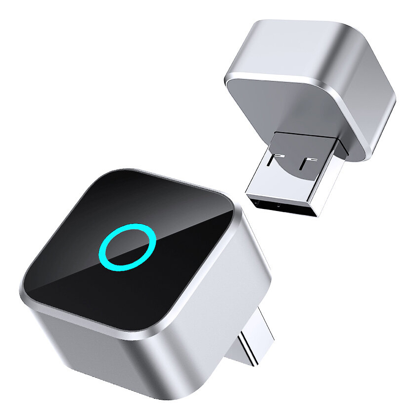 4smarts Wireless CarPlay Android Auto Adapter silber, Ansicht 3