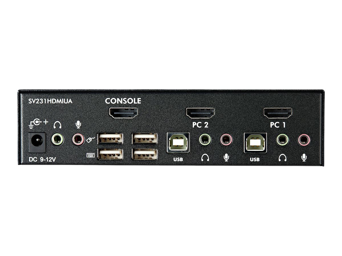 StarTech.com 2 Port USB HDMI KVM Switch / Umschalter