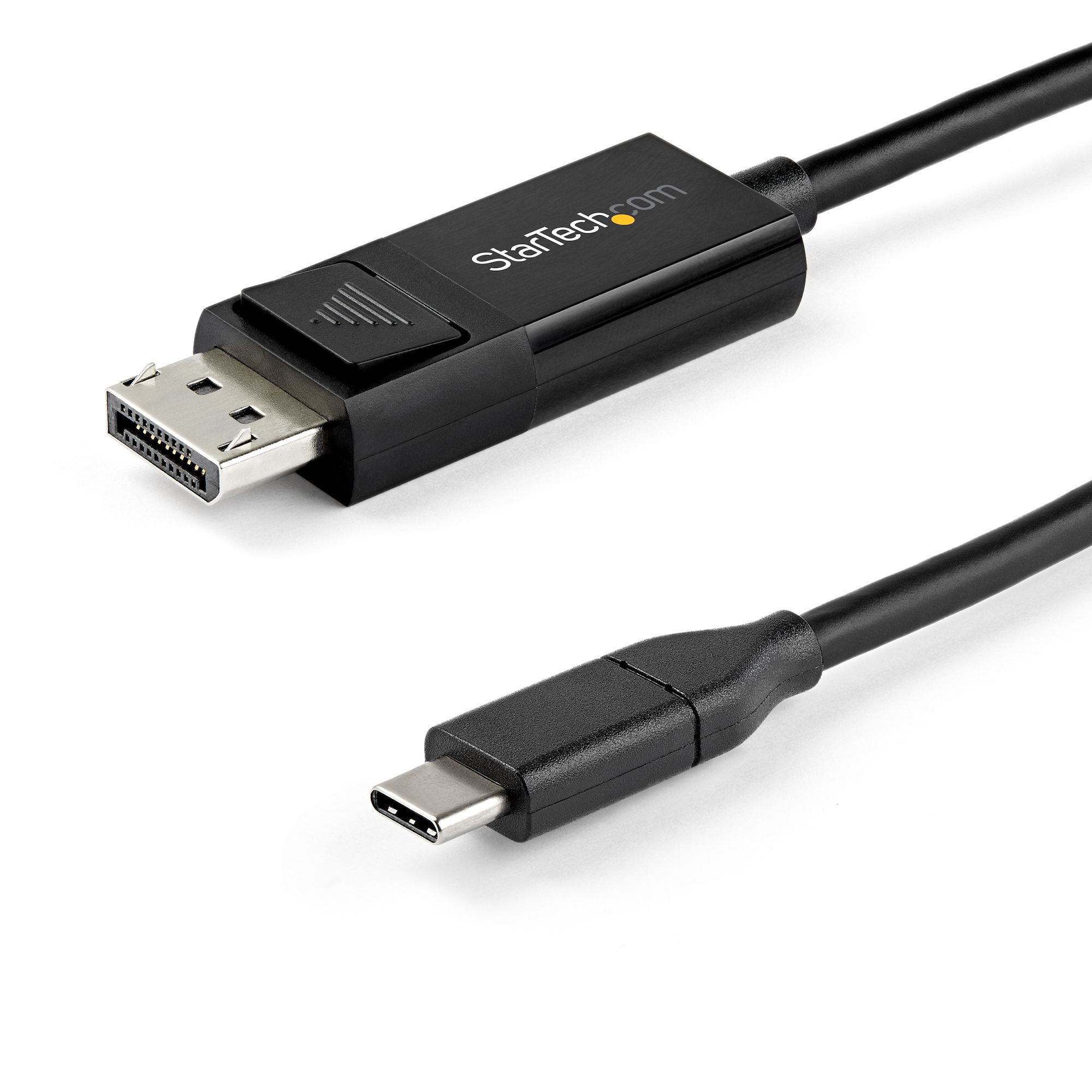 StarTech.com 2m USB-C auf DisplayPort 1.4-Kabel 8K 60Hz / 4K - Bidirektionales DP zu USB- oder USB-C zu DP-reversibles Videoadapterkabel - HBR3/HDR/DSC - USB-Typ C/TB3-Monitorkabel, 2 m, USB Typ-C, DisplayPort, Männlich, Männlich, Gerade