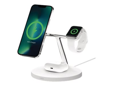 BELKIN 3-IN-1 WIRELESS CHARGER FOR (WIZ017VFWH)