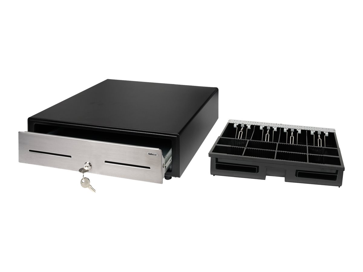 Safescan HD-4646S - Cash Drawer - Schwarz, Silber, Ansicht 3