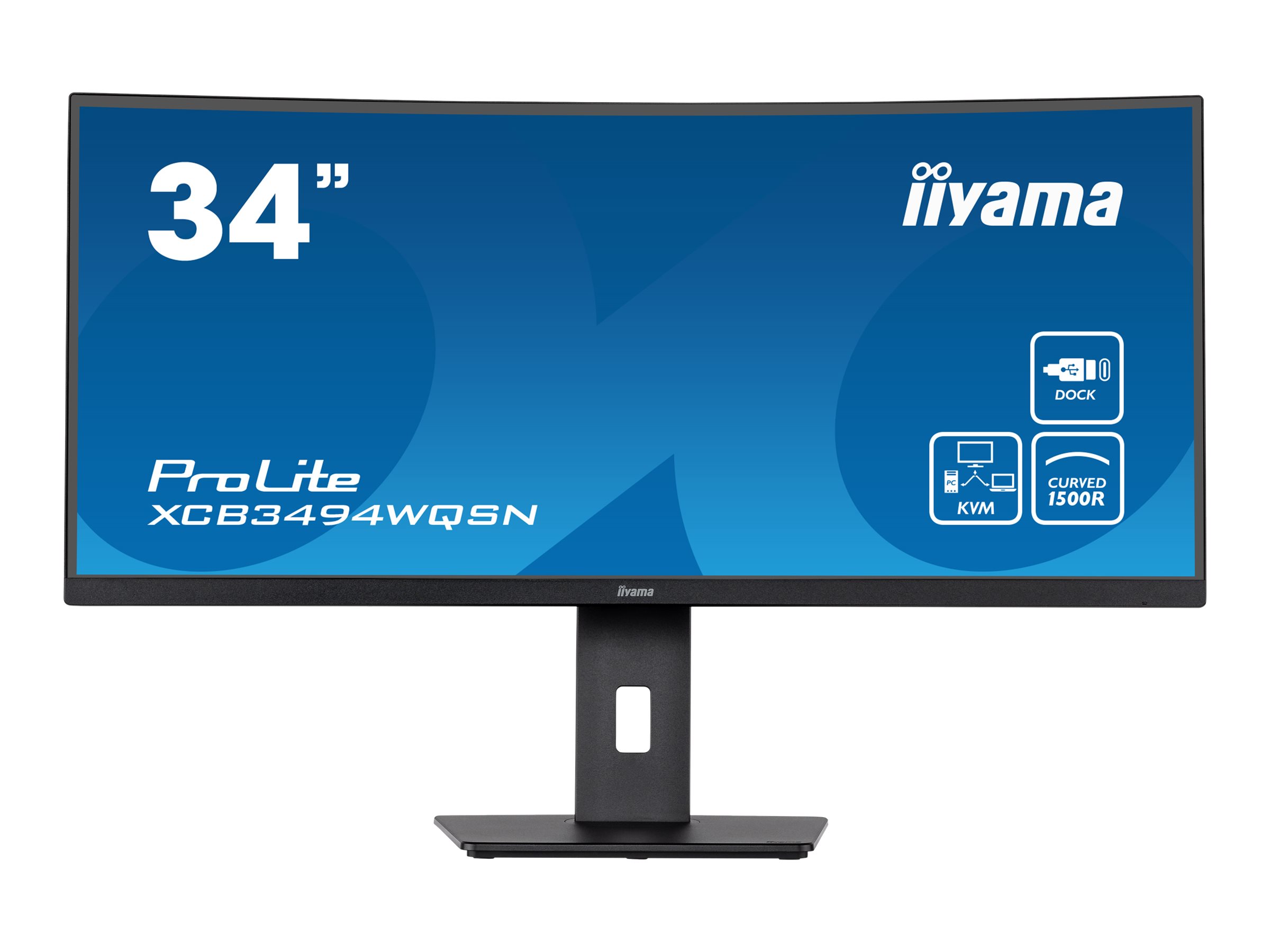 Iiyama ProLite XCB3494WQSN-B5 - LED-Monitor - gebogen - 86.4 cm (34")