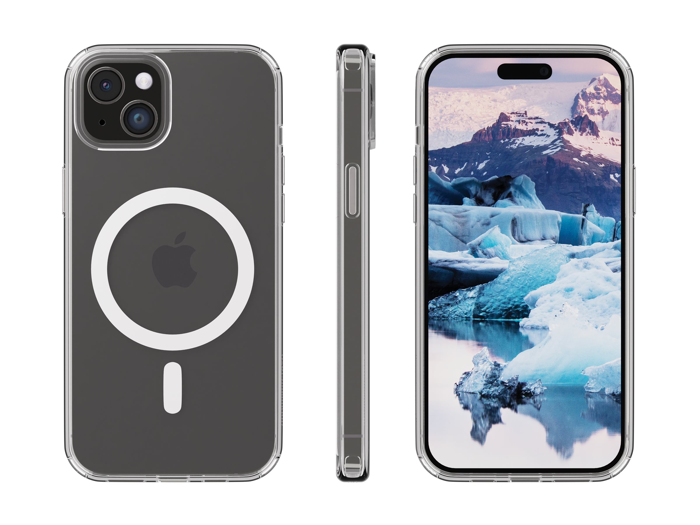 dbramante1928 Iceland Pro - Hintere Abdeckung für Mobiltelefon - transparent, weiß Kunststoff Apple, Ansicht 3