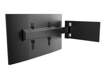 Peerless AV HPF665 - Befestigungskit (Klammer) - Swing-out - für Flachbildschirm - Bildschirmgröße: 140-191 cm (55-75)
