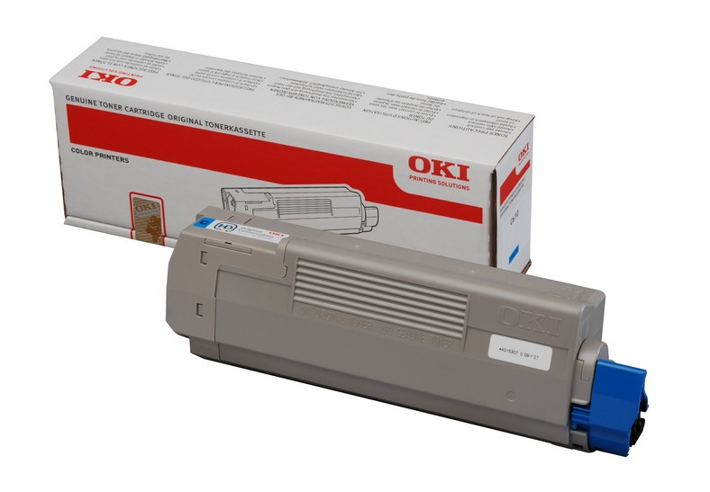 OKI Cyan - Original - Tonerpatrone - für C610dn, Ansicht 2