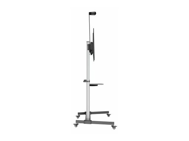 Manhattan Aluminium Multimedia TV-Staender auf Rollen 60-100, Ansicht 2
