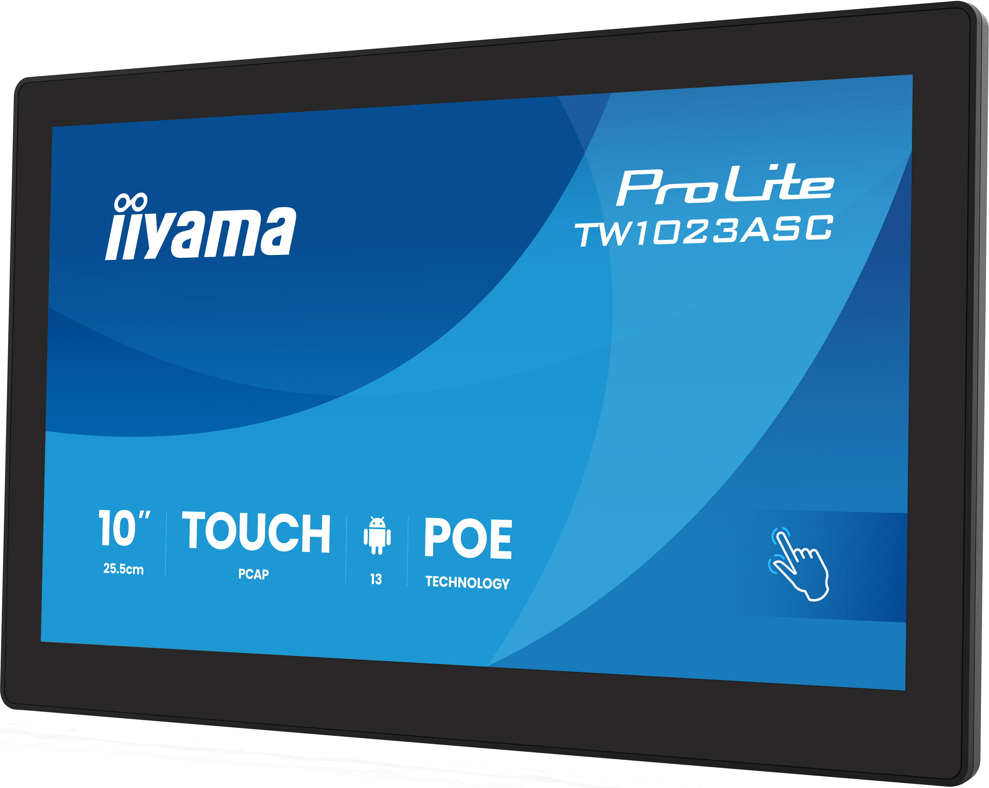 Iiyama ProLite TW1023ASC-B3P - Android-PC - Touchscreen-PC - 1 RK3568 - RAM 4 GB - SSD - 1GbE - WLAN, Bluetooth - 10.1, Ansicht 2