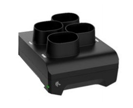 Zebra 4-Slot Battery ShareCradle - Batterieladegerät, Ansicht 2