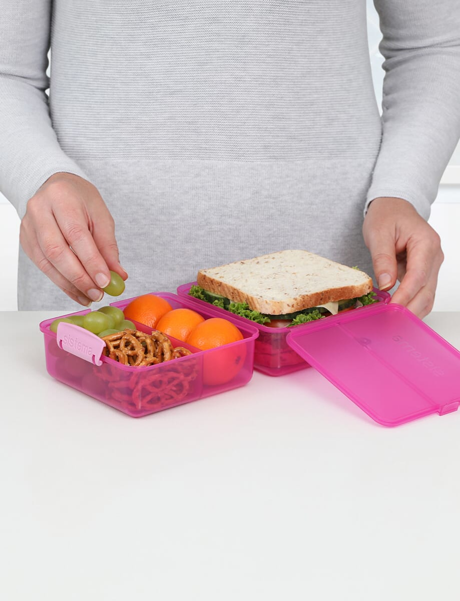 Sistema Plastics Sistema 31735 - Box - Rechteckig - 1,4 l - Pink - Kunststoff - Neuseeland, Ansicht 2