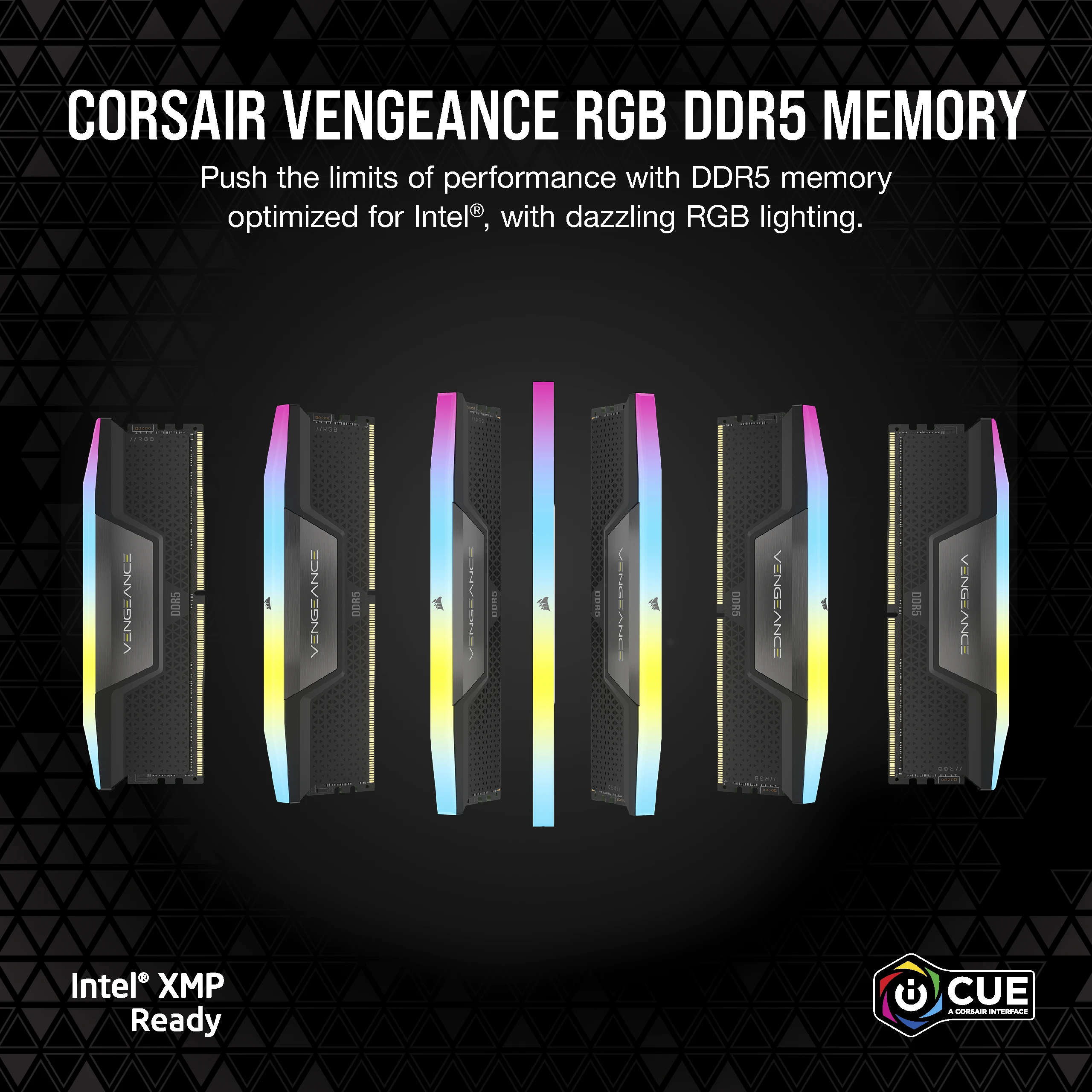 Corsair Vengeance RGB - DDR5 - Kit - 16 GB: 2 x 8 GB, Ansicht 2