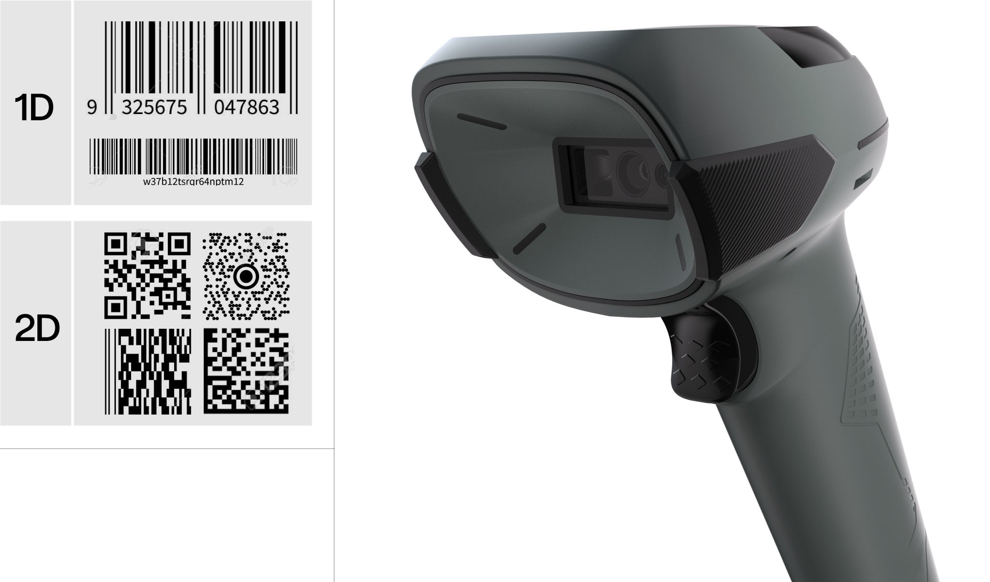Safescan Barcode Scanner 310-W 1D- und 2D-Barcodes 5-30cm, Ansicht 4