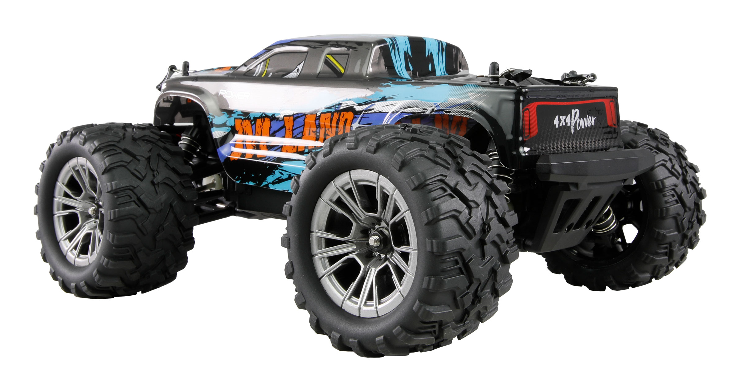 Amewi M-Land Monstertruck 48km/h 4WD 1 16 RTR blau, Ansicht 3