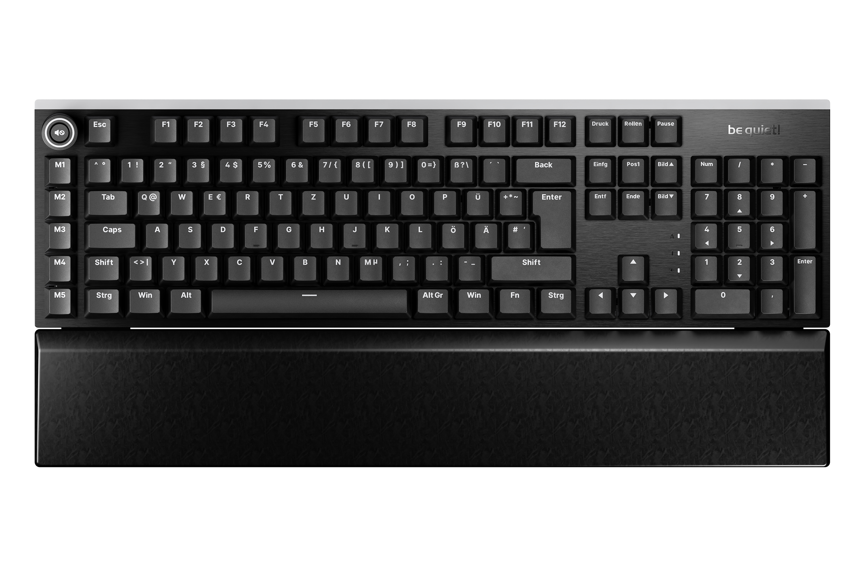 Be Quiet! Light Mount Silent Gaming Tastatur RGB - Tastatur - TL: Deutsch, QWERTZ, Ansicht 3