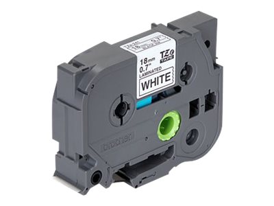 Brother TZe-241 - Standard-Klebstoff - Schwarz auf Weiß - Rolle (1,8 cm x 8 m), Ansicht 5