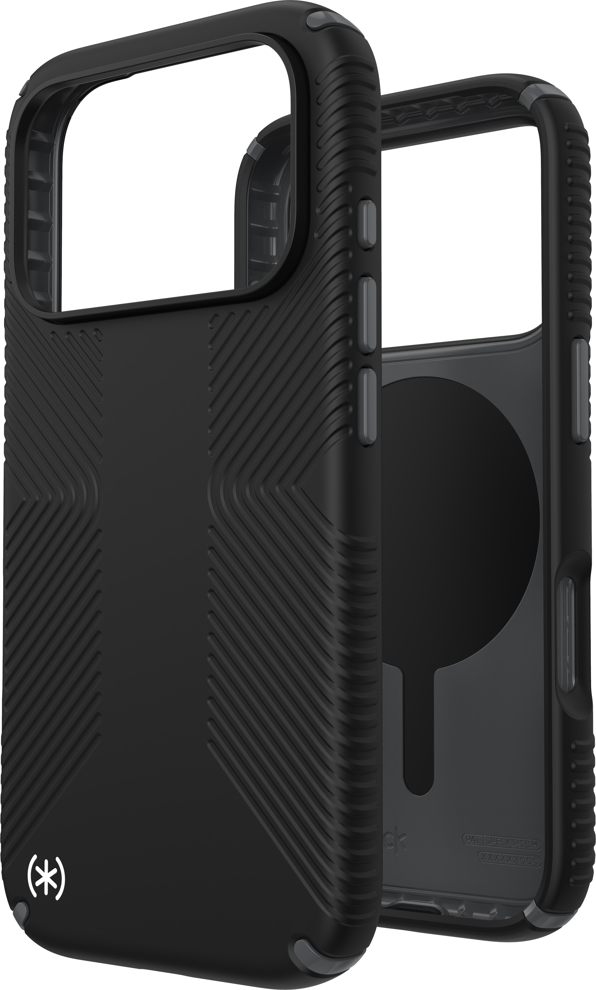 Speck Presidio2 Grip Case iP 17 Pro Black/Slate Grey/White, Ansicht 2