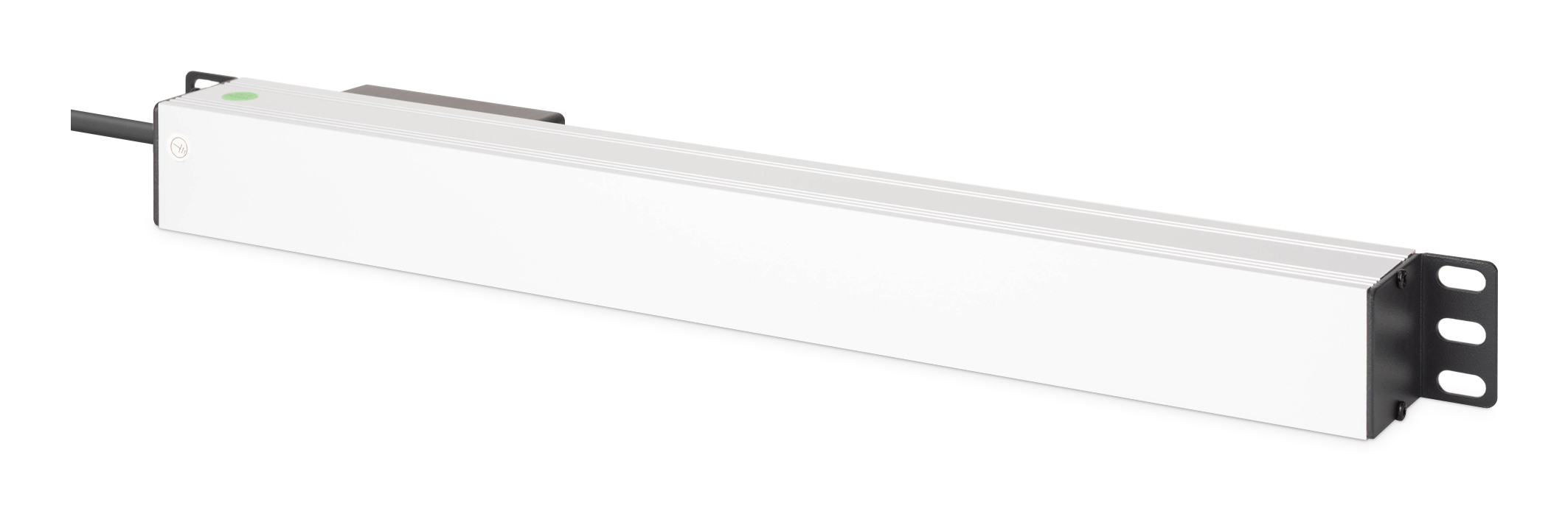 DIGITUS 1U Alu PDU rackmount. 6x safety outlet 1x outlet - (Offline-) USV - 19, Ansicht 4