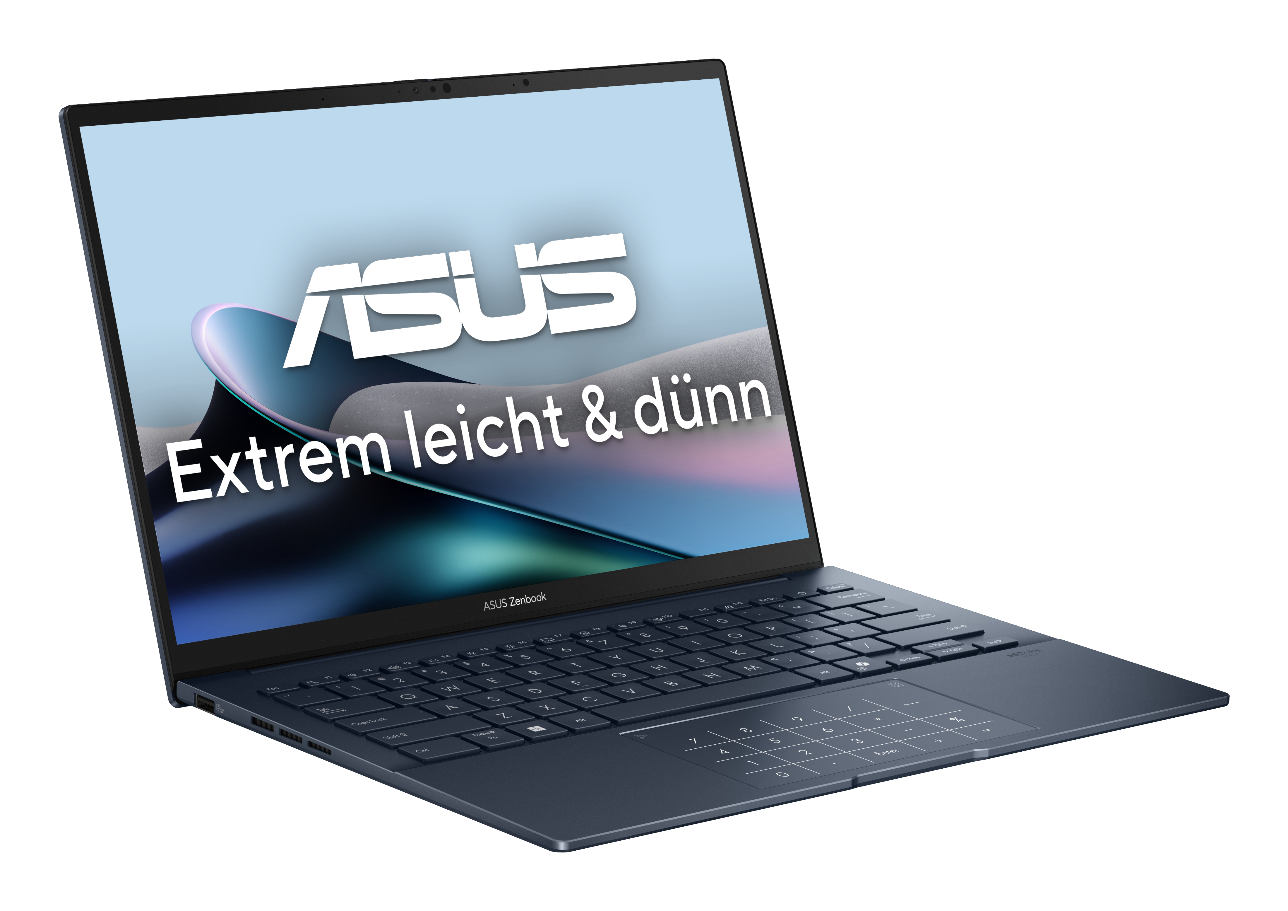 ASUS ZenBook 14 U9-285H 32 UX3405CA-QL205W W11H - Core Ultra 9 - 5,4 GHz - TL: Deutsch, QWERTZ, Ansicht 4