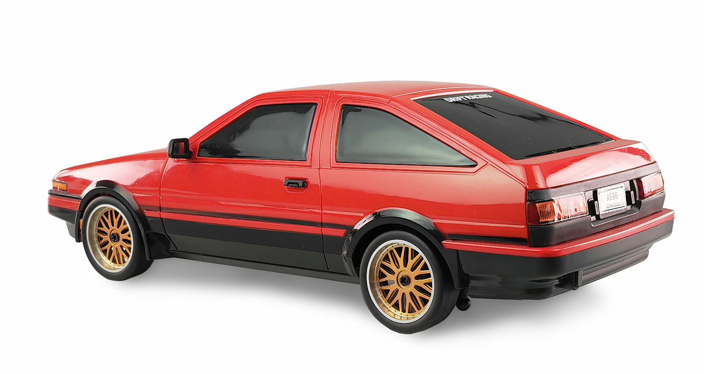 Amewi RC Auto AE86 Sprinter Drift Racing Car 1 18 RTR Rot, Ansicht 4