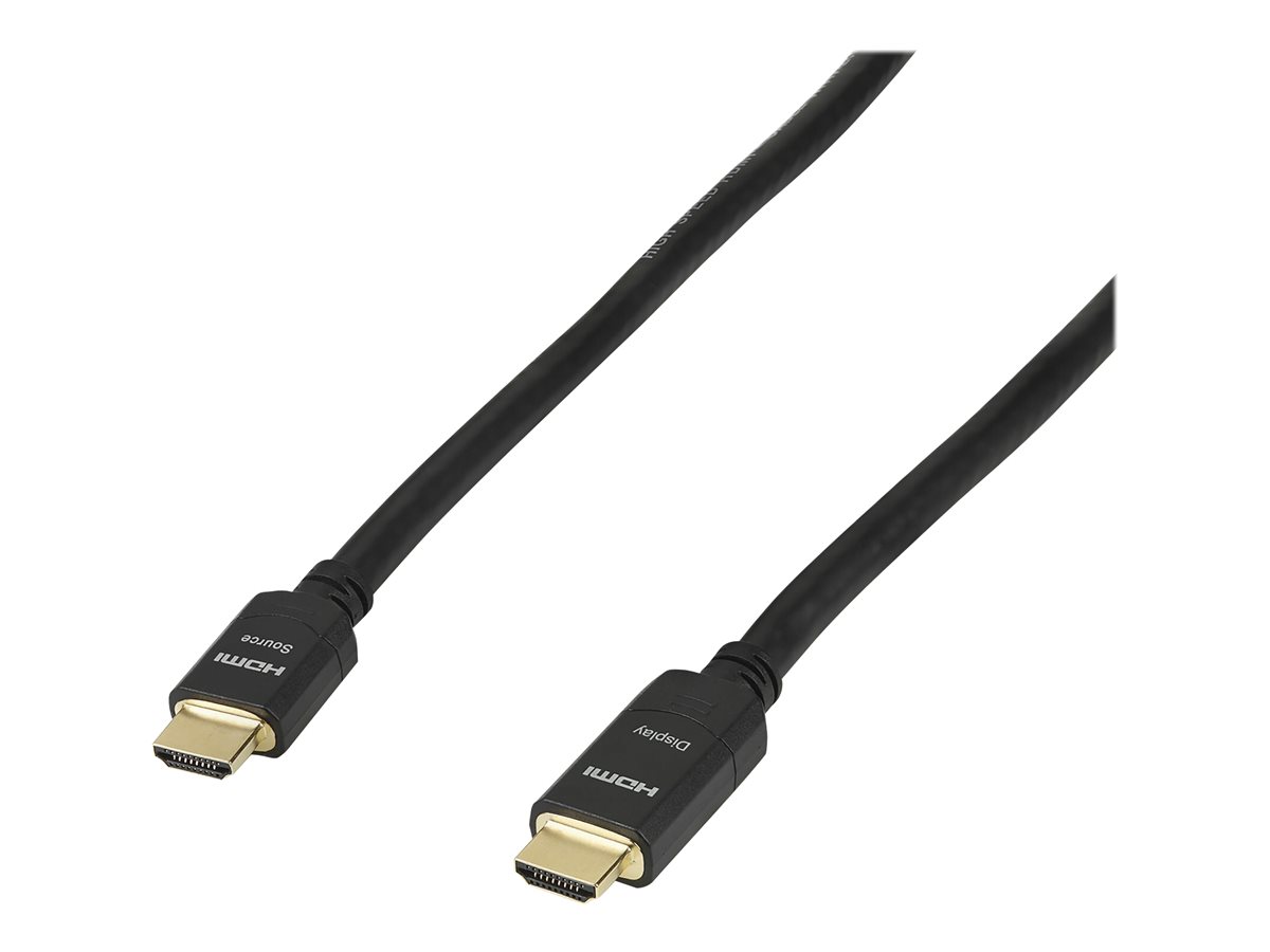 StarTech.com 20m Aktives High Speed HDMI Kabel, 4K 30Hz oder 1080p 120Hz, HDCP 1.4, ARC, UHD HDMI 1.4 Kabel mit Vergoldeten Steckern für Monitor, Projektor, TV
