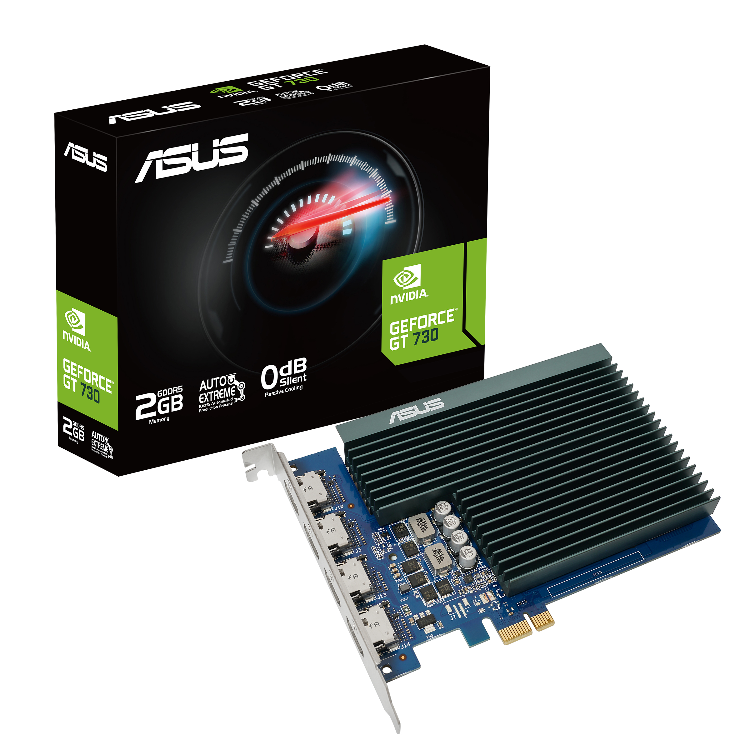 ASUS GT730-4H-SL-2GD5 - Grafikkarten - GF GT 730, Ansicht 3