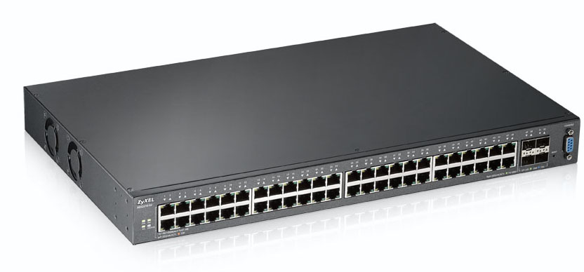 ZyXEL XGS2210-52 - Switch - managed - 48 x 10/100/1000 + 4 x 10 Gigabit SFP+, Ansicht 2