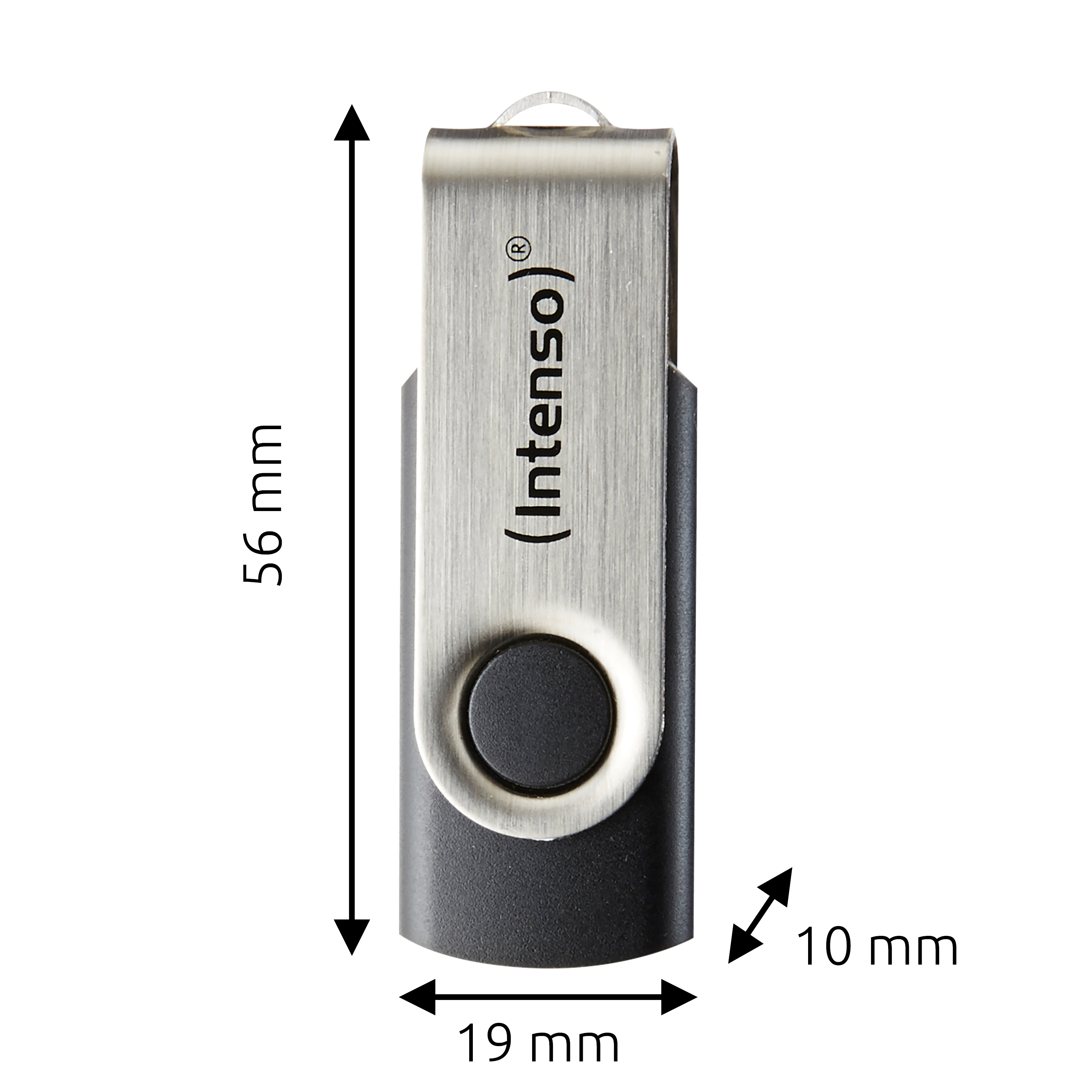 Intenso Office Line USB Stick 3.2 silber-schwarz - USB-Stick - 32 GB, Ansicht 4