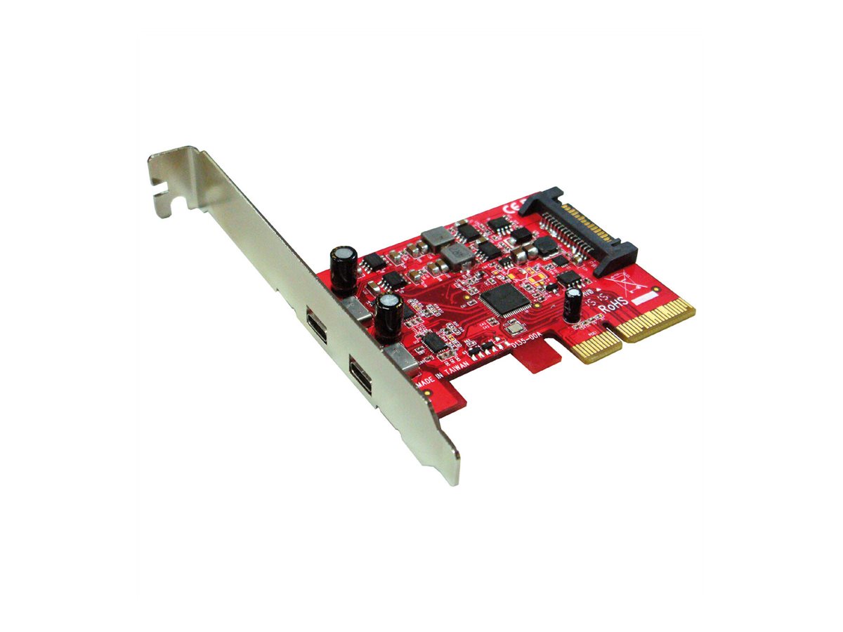 ROLINE USB-Adapter - PCIe x4 Low-Profile