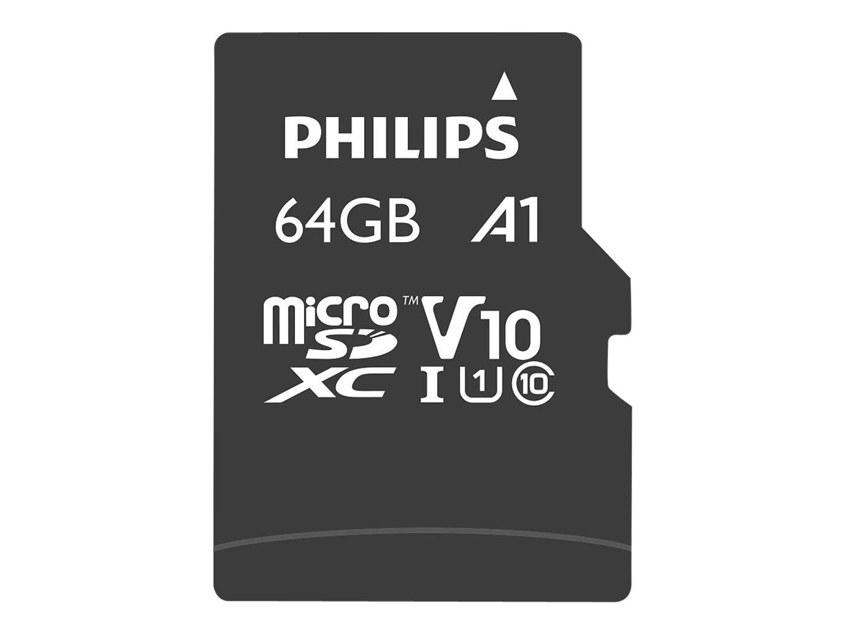 Philips FM64MP45B - Flash-Speicherkarte (SD-Adapter inbegriffen), Ansicht 3